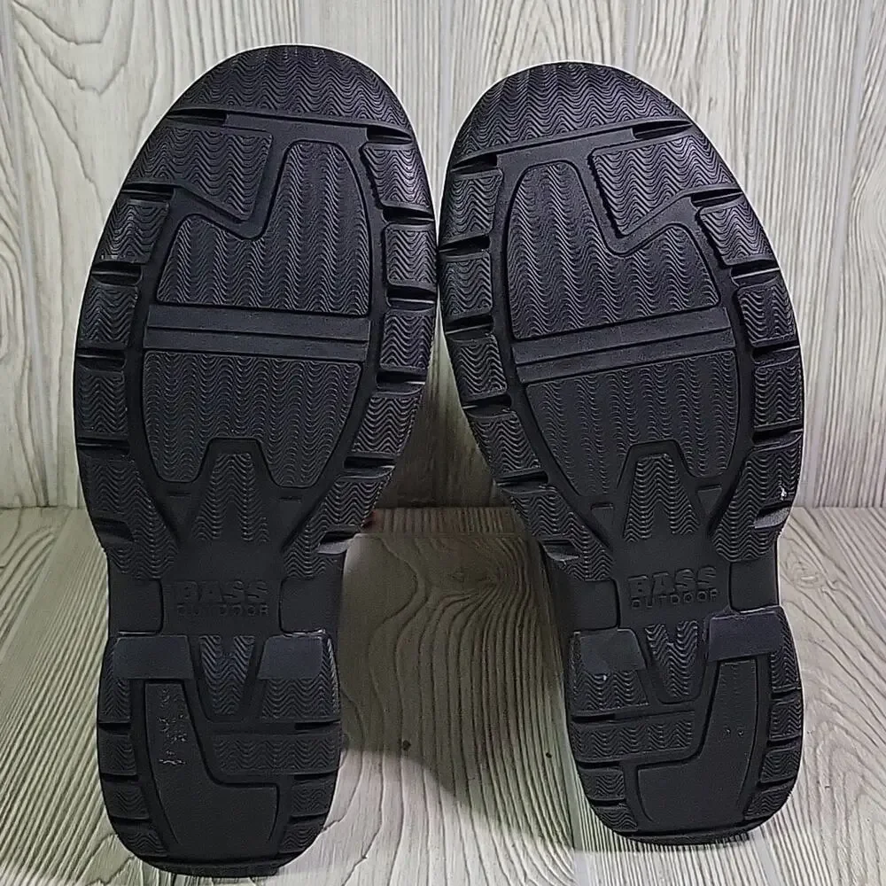 BASS Outdoor Breathable Black Field Rainboot Mens Size 12 NEW